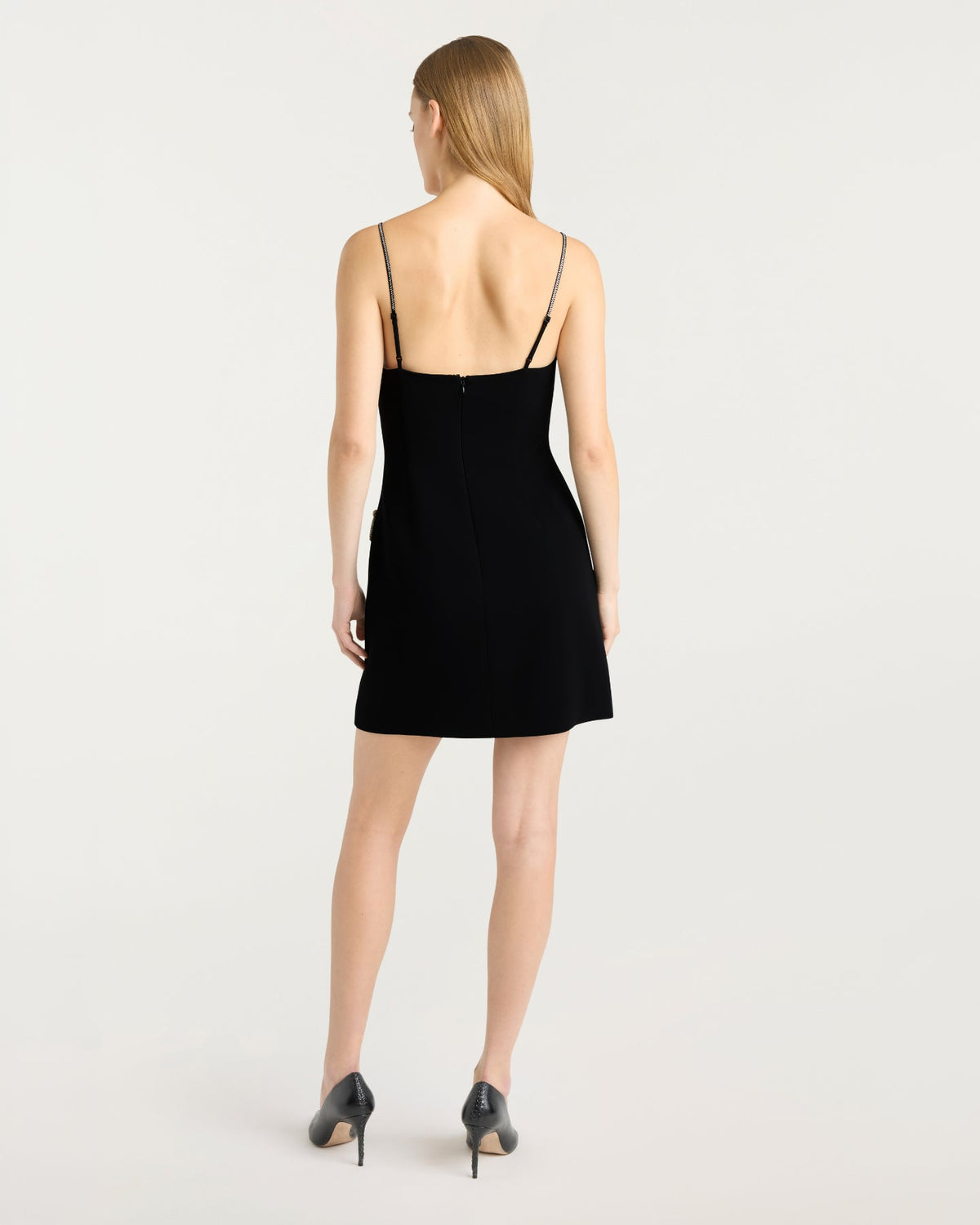 Cinq à Sept Corded Rhinestone Bow Rella Dress