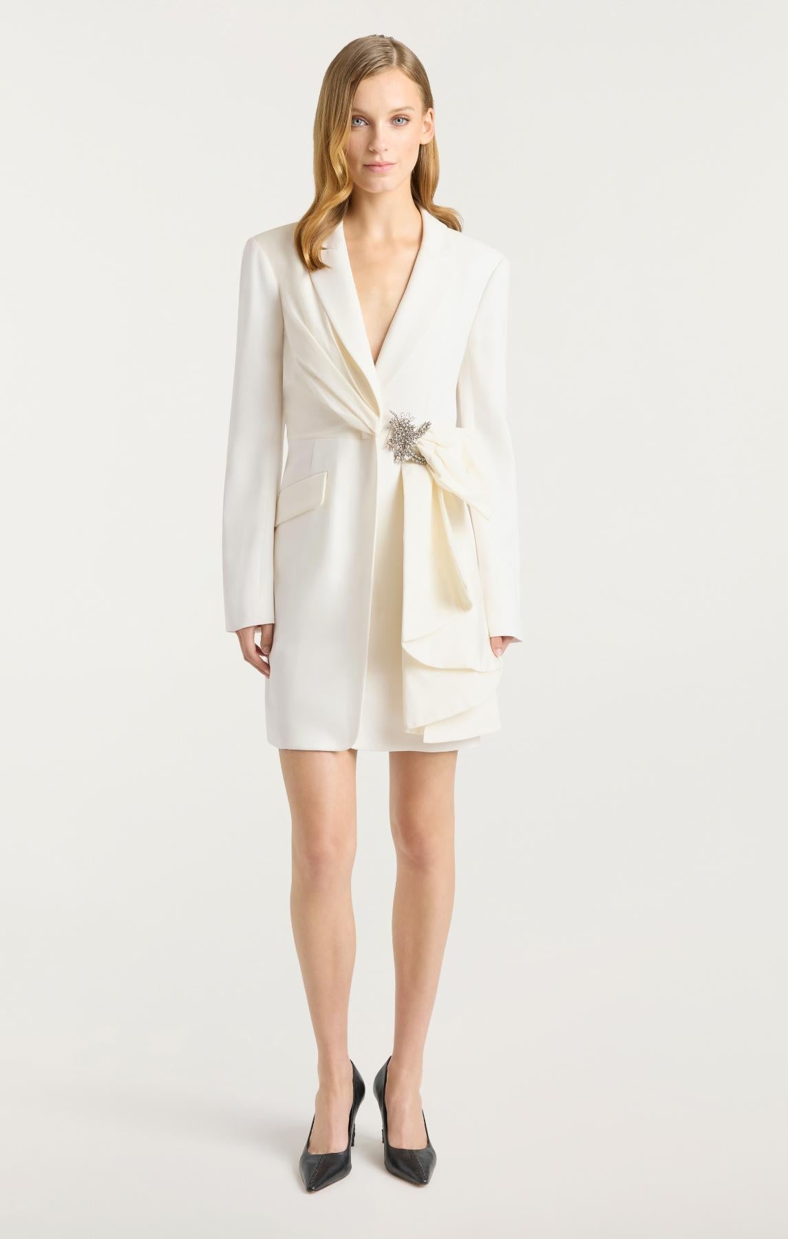 Cinq à Sept Taffeta Bow Cheyenne Dress