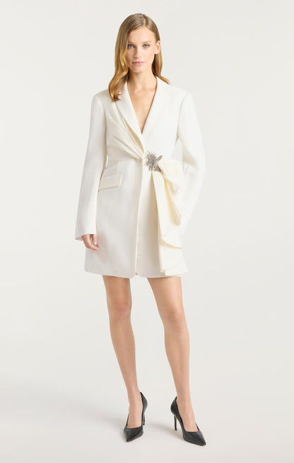 Cinq à Sept Taffeta Bow Cheyenne Dress