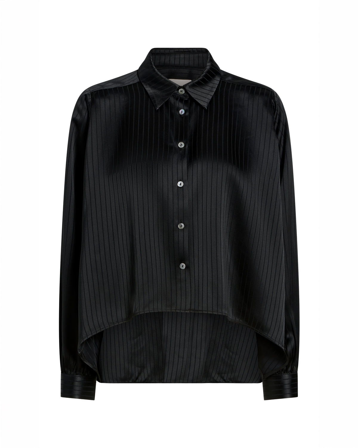 Cinq à Sept Georgia Satin Stripe Gasira Top