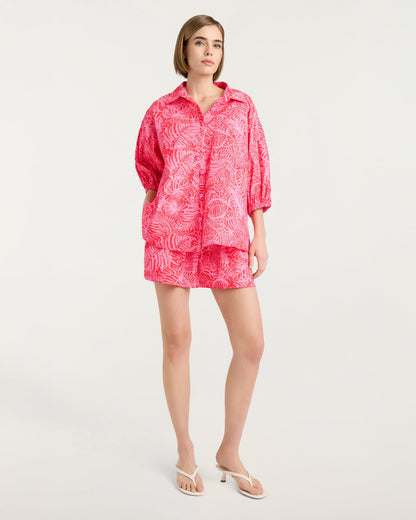 Cinq à Sept Tropical Inkblot Jacques Top