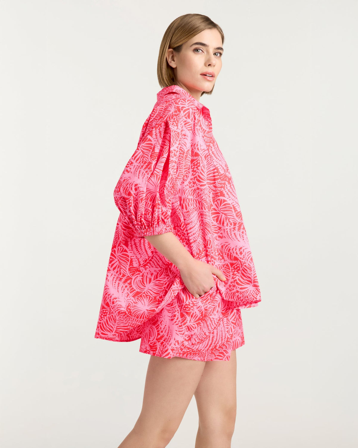 Cinq à Sept Tropical Inkblot Jacques Top