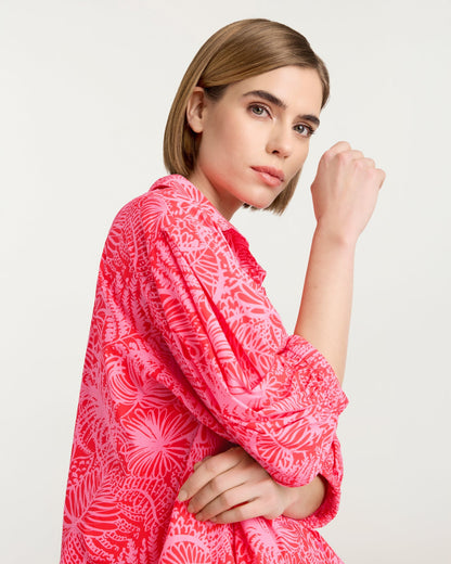 Cinq à Sept Tropical Inkblot Jacques Top