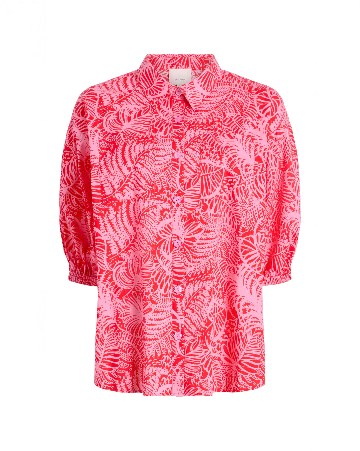Cinq à Sept Tropical Inkblot Jacques Top
