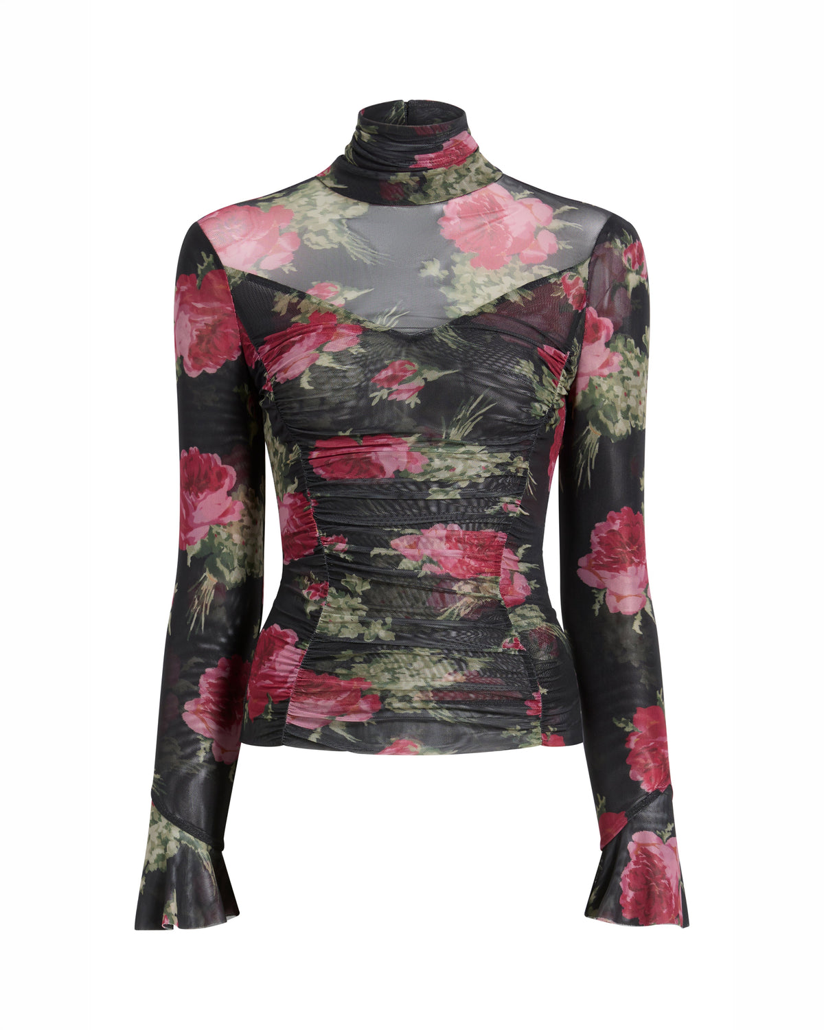 Cinq à Sept Baroque Roses Lucy Top