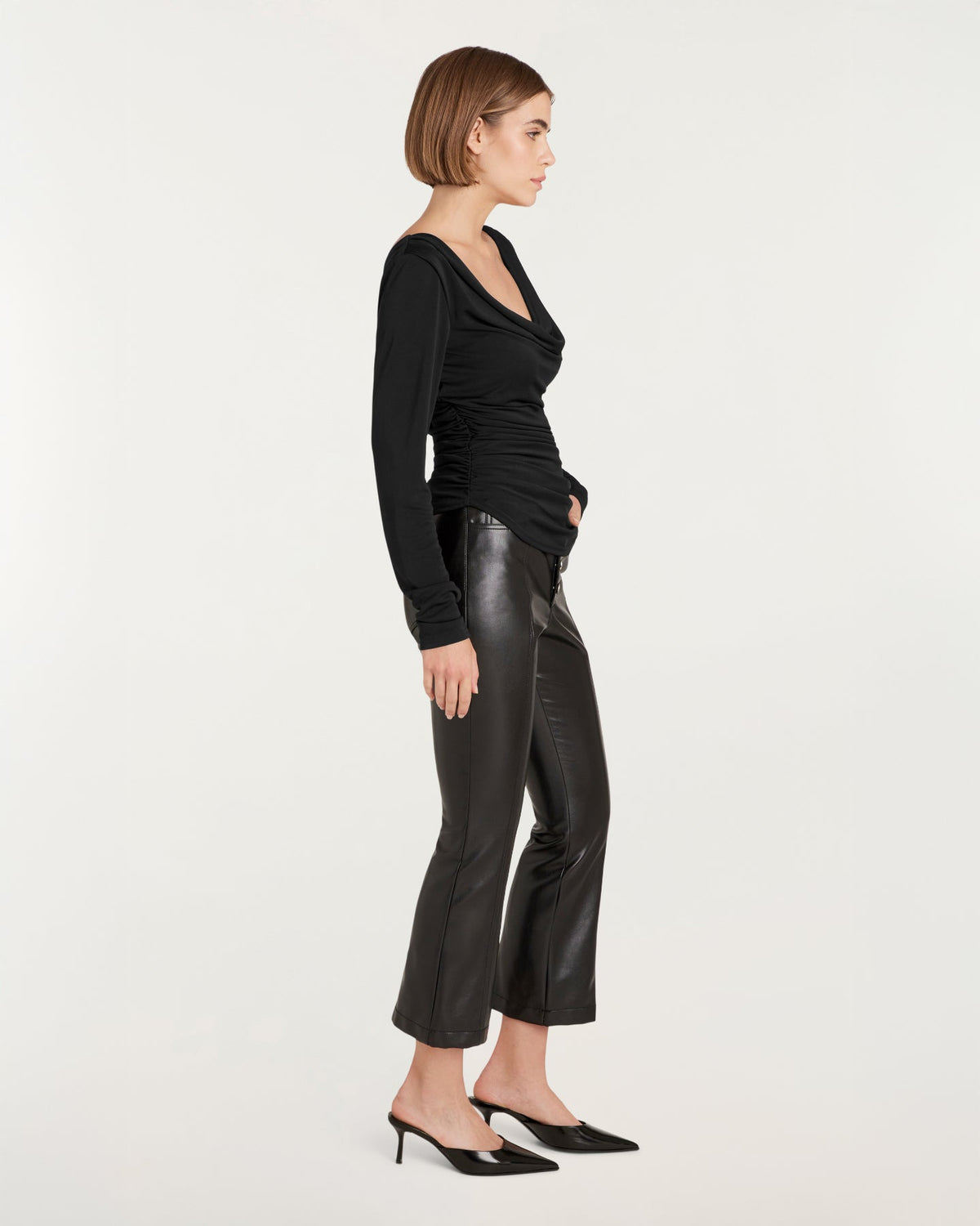 Cinq à Sept Long Sleeve Cherise Top
