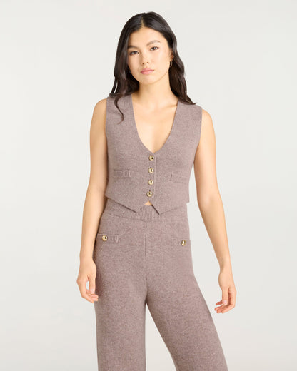 Cinq à Sept Mykah Cashmere Vest