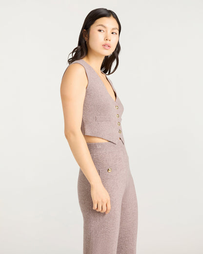 Cinq à Sept Mykah Cashmere Vest