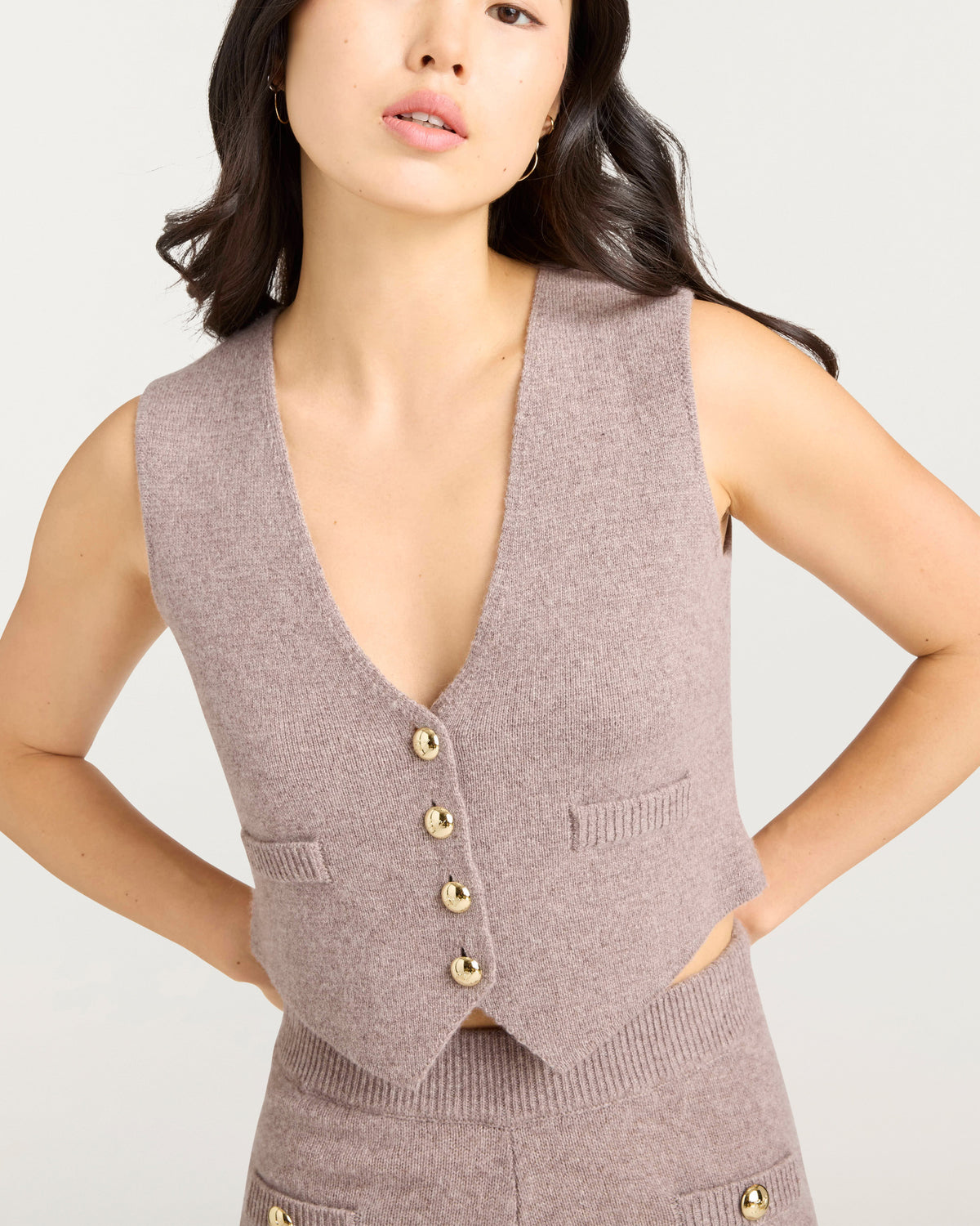 Cinq à Sept Mykah Cashmere Vest