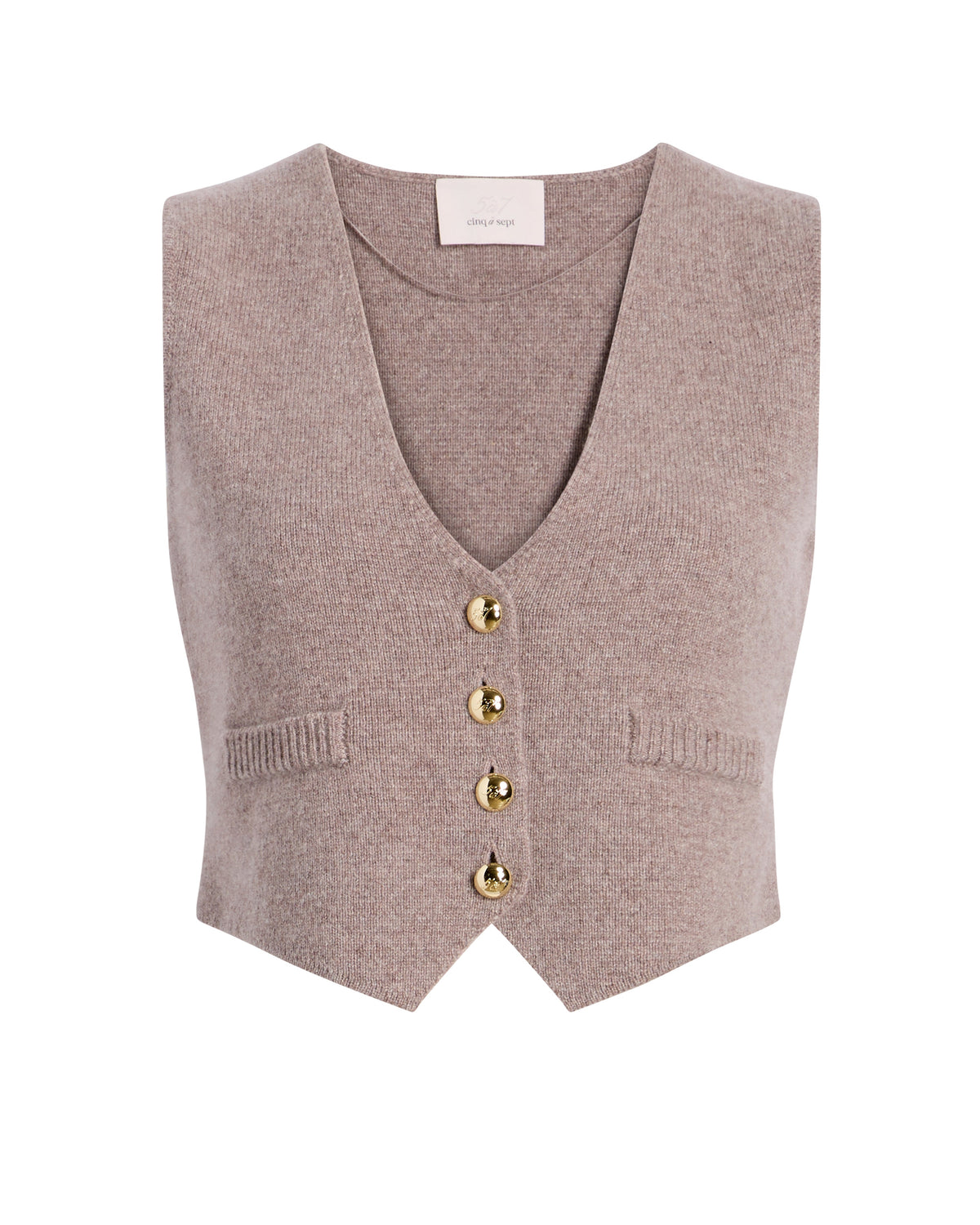 Cinq à Sept Mykah Cashmere Vest