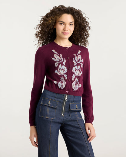Cinq à Sept Multi Tulip Isolde Cardigan