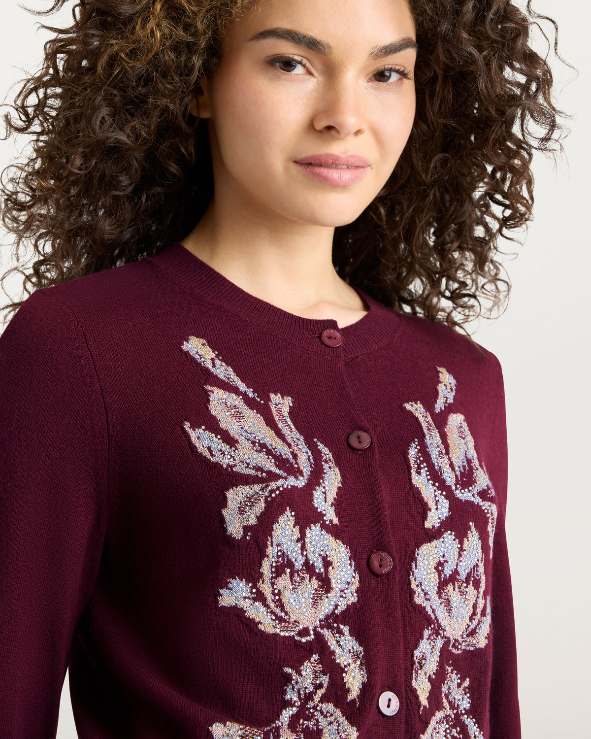 Cinq à Sept Multi Tulip Isolde Cardigan