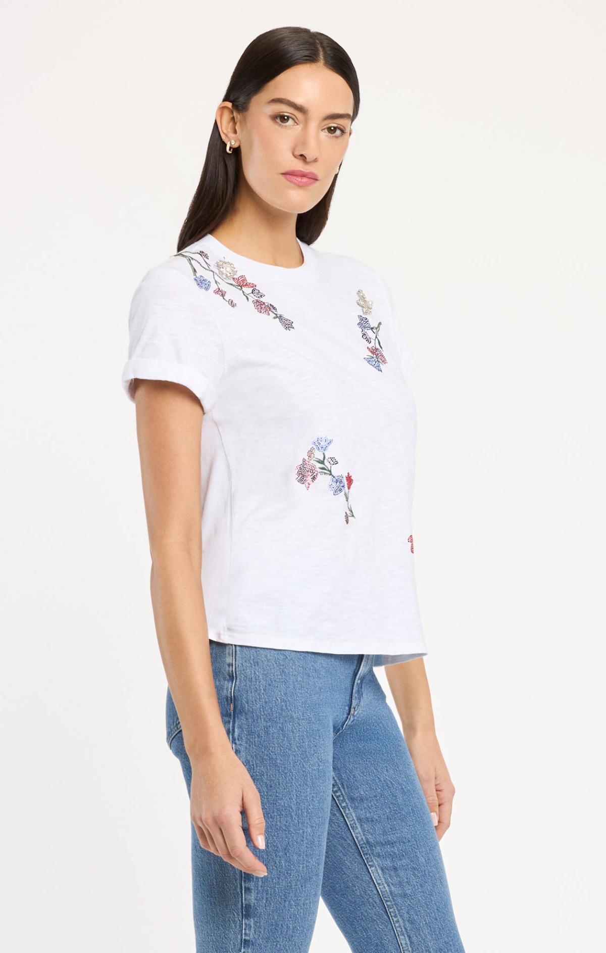 Cinq à Sept Whispering Vines Bree Tee