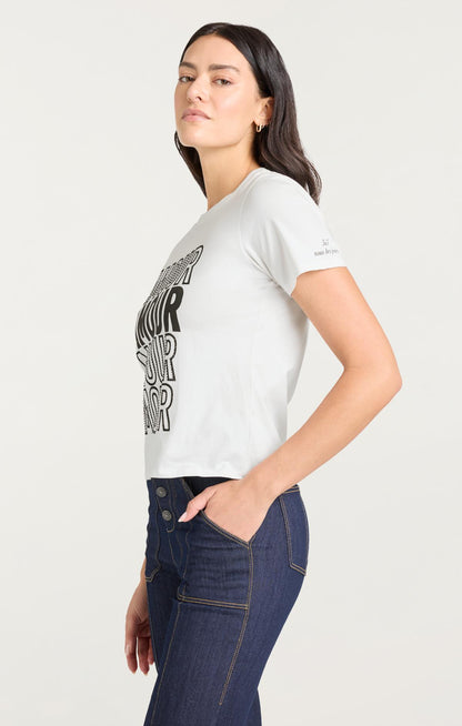 Cinq à Sept Embellished Amour Tee
