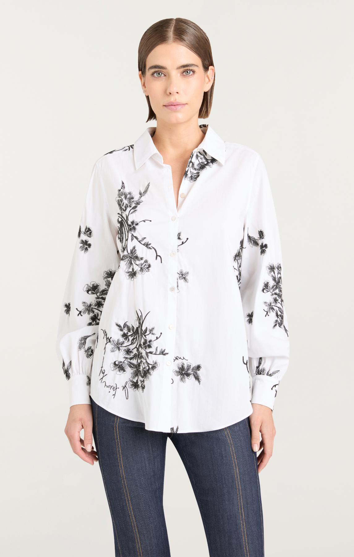 Cinq à Sept Wildflower Whimsy Esha Top