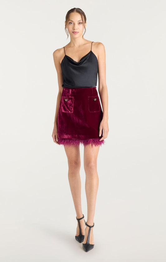 Cinq à Sept Luna Velvet Randi Skirt