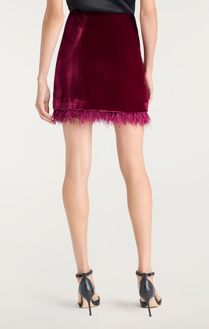 Cinq à Sept Luna Velvet Randi Skirt
