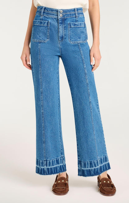 Cinq à Sept Wide Leg Dorothea Jeans