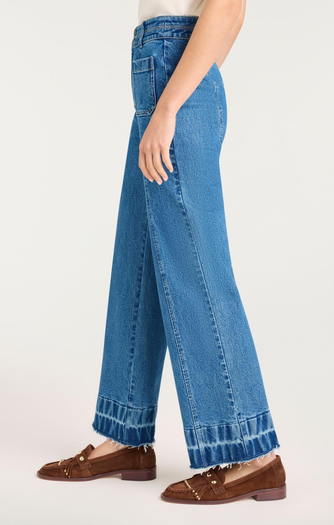 Cinq à Sept Wide Leg Dorothea Jeans