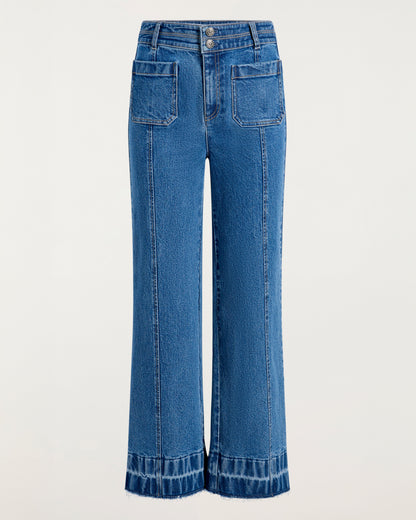 Cinq à Sept Wide Leg Dorothea Jeans