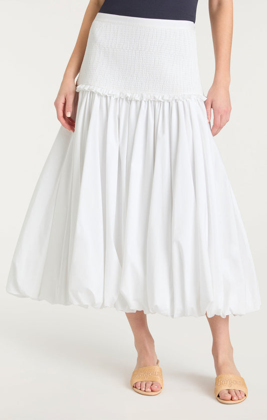 Cinq à Sept Smocked Ellah Skirt