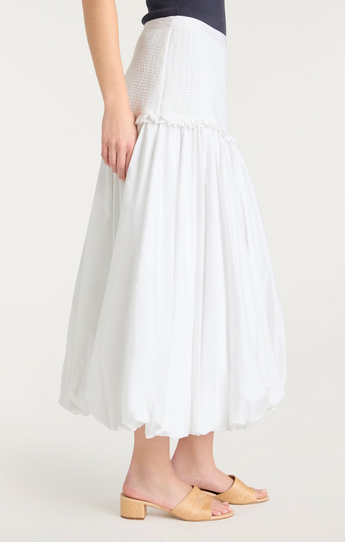 Cinq à Sept Smocked Ellah Skirt