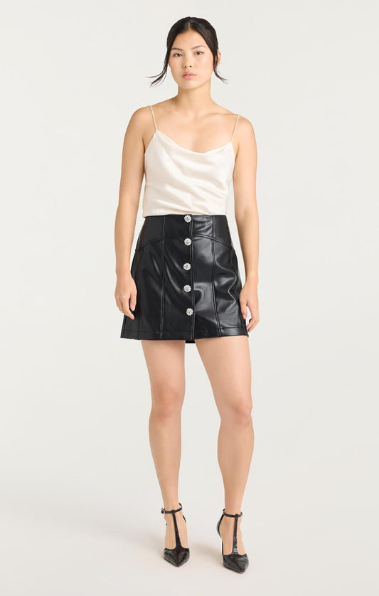 Cinq à Sept Vegan Leather Claudia Skirt