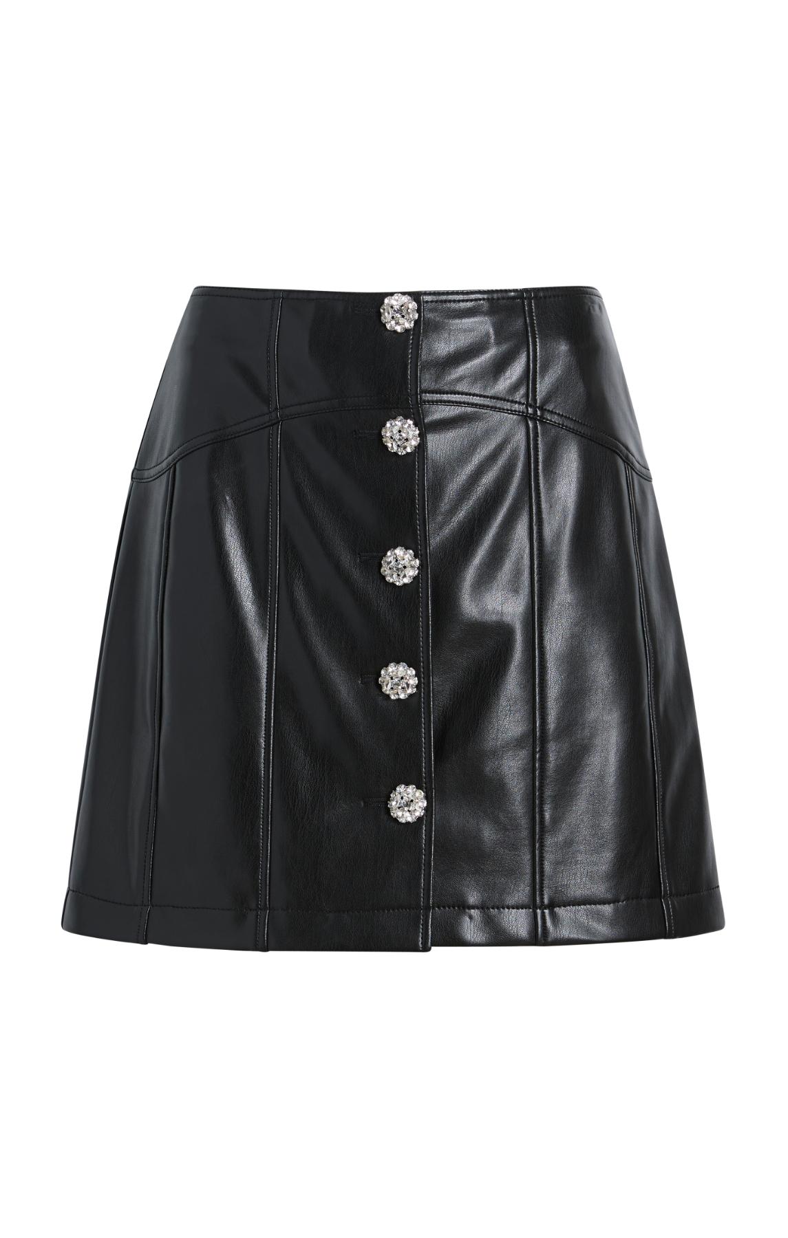 Cinq à Sept Vegan Leather Claudia Skirt