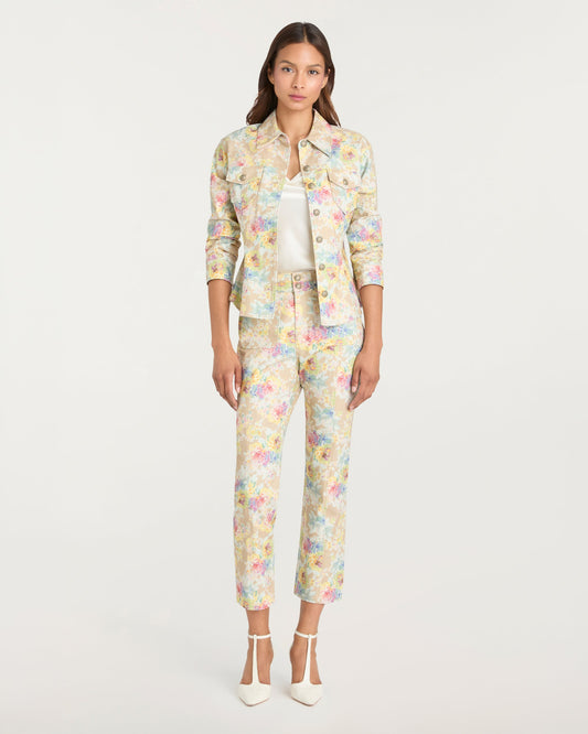 Cinq à Sept Ikat Bouquet Dorothea Jeans