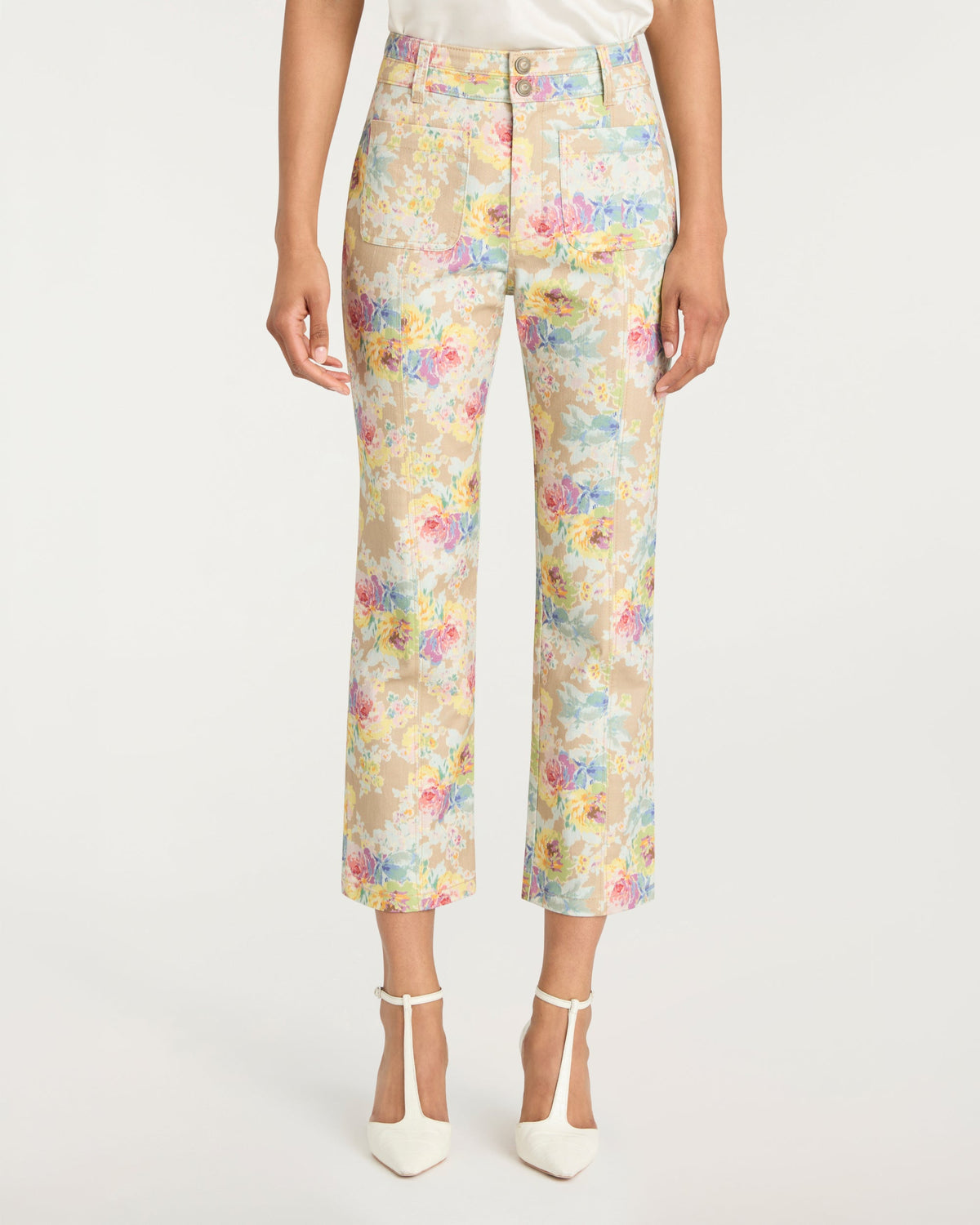 Cinq à Sept Ikat Bouquet Dorothea Jeans