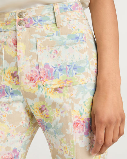 Cinq à Sept Ikat Bouquet Dorothea Jeans