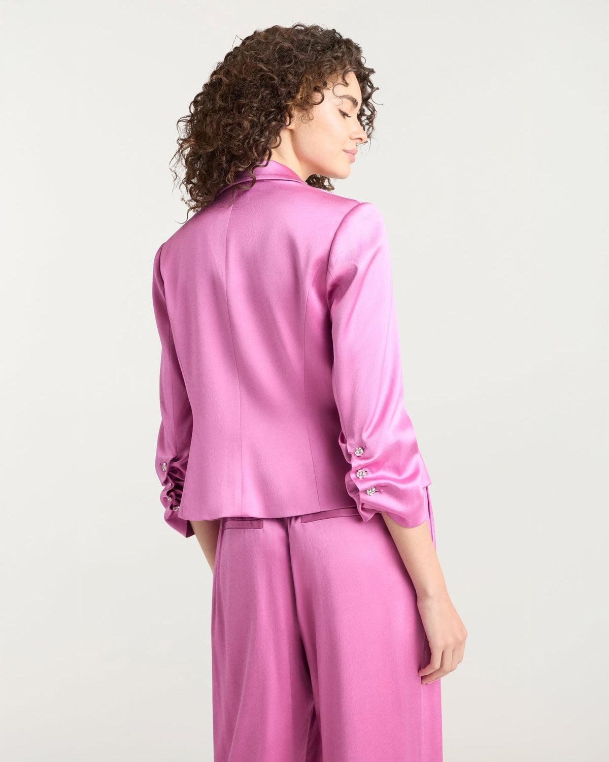 Cinq à Sept Textured Satin Le Petit Khloe Blazer