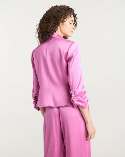 Cinq à Sept Textured Satin Le Petit Khloe Blazer