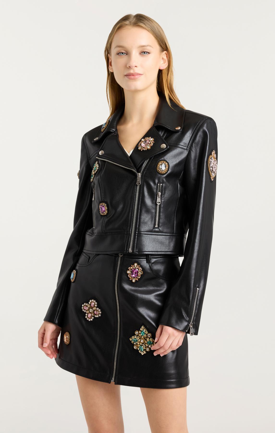 Cinq à Sept Baroque Patches Genevieve Jacket