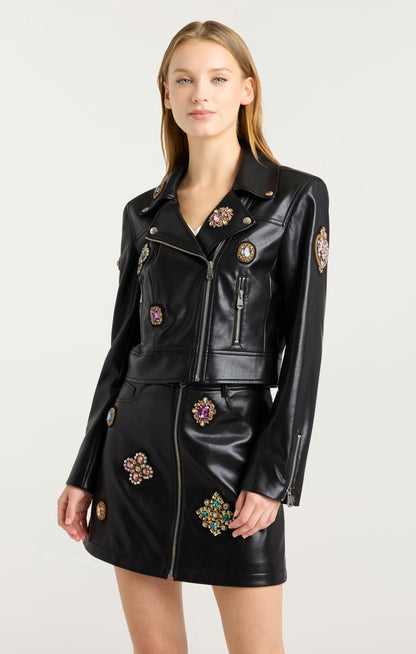 Cinq à Sept Baroque Patches Genevieve Jacket