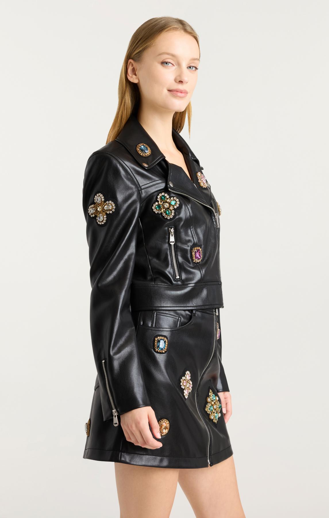 Cinq à Sept Baroque Patches Genevieve Jacket