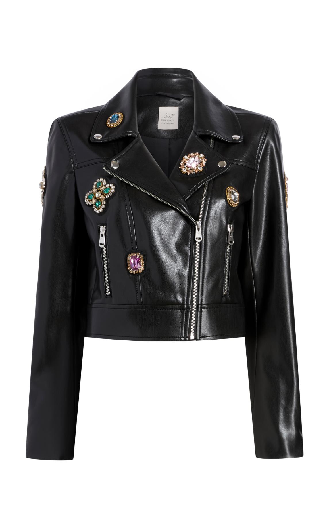 Cinq à Sept Baroque Patches Genevieve Jacket