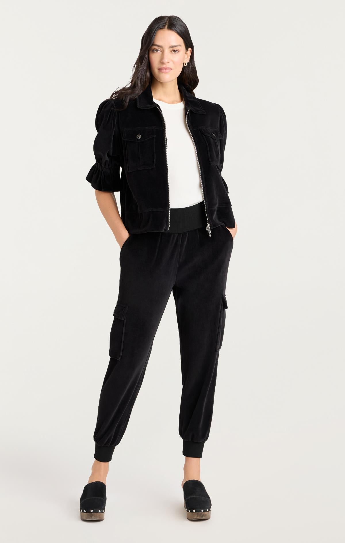 Cinq à Sept Velour Holly Jacket