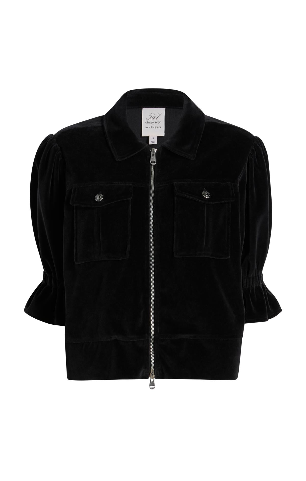 Cinq à Sept Velour Holly Jacket
