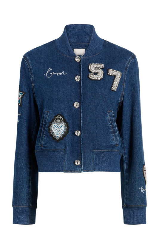 Cinq à Sept Varsity Dominique Jean Jacket