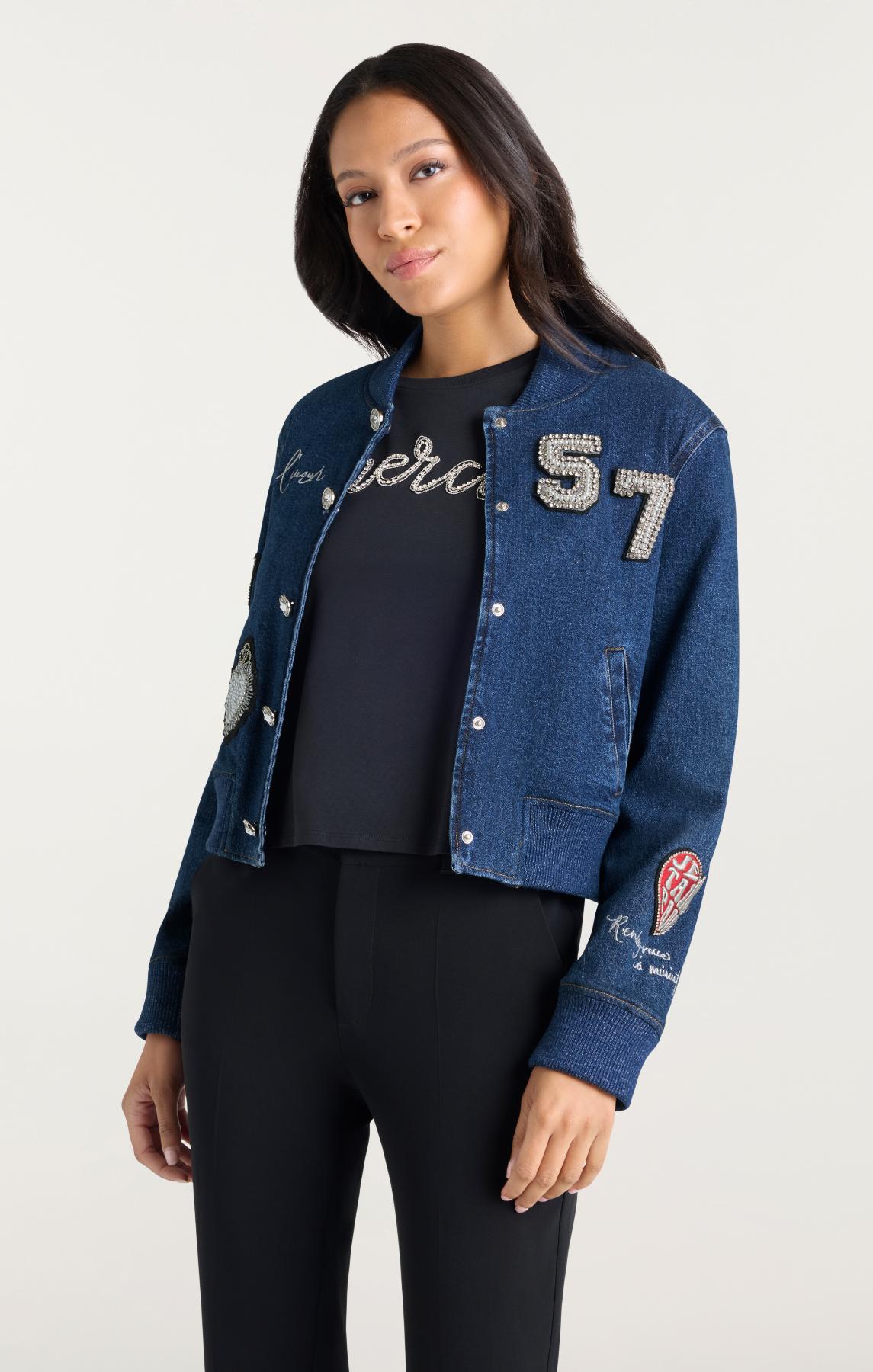 Cinq à Sept Varsity Dominique Jean Jacket