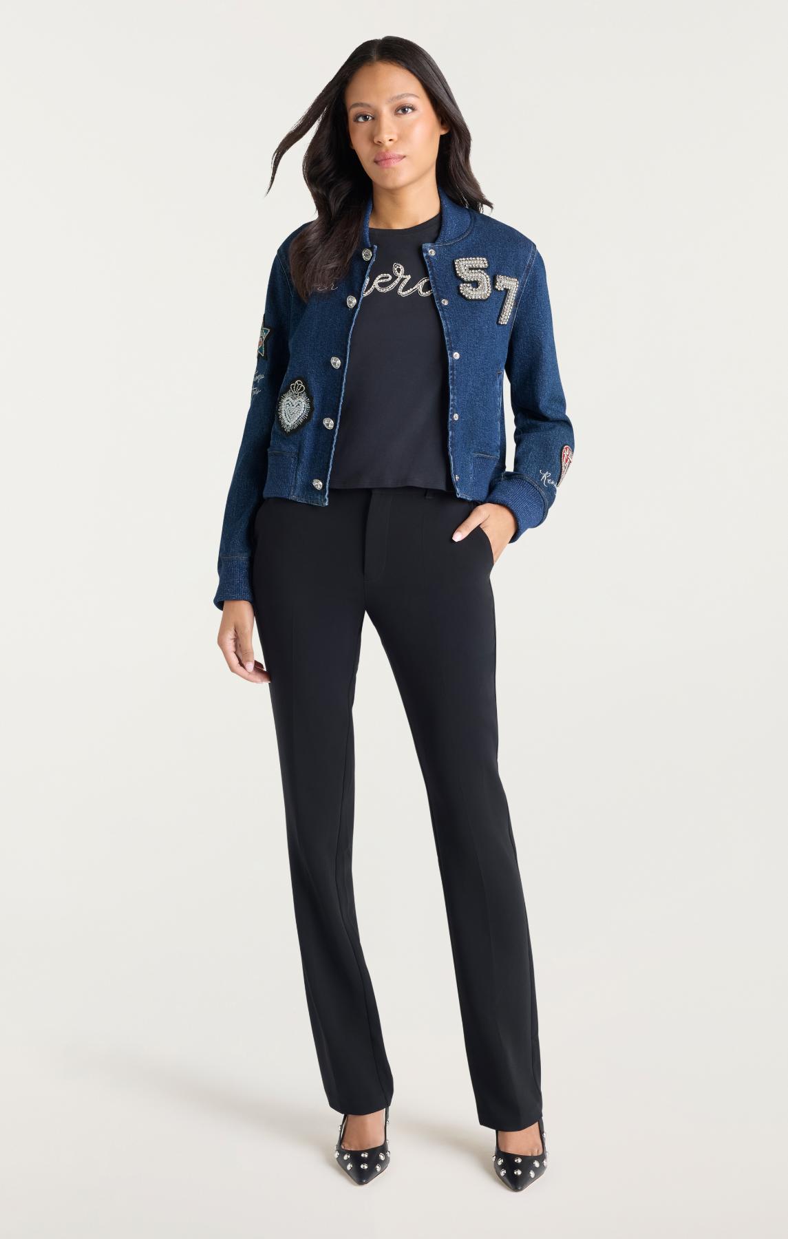 Cinq à Sept Varsity Dominique Jean Jacket