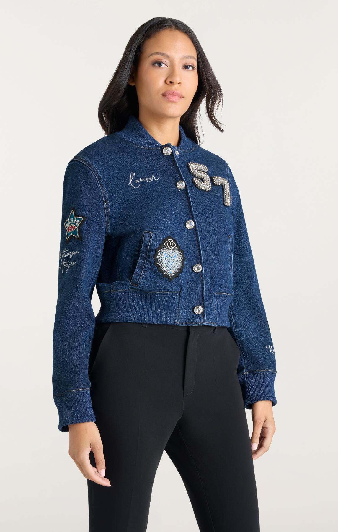 Cinq à Sept Varsity Dominique Jean Jacket