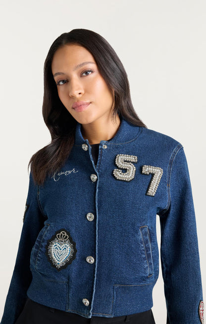 Cinq à Sept Varsity Dominique Jean Jacket
