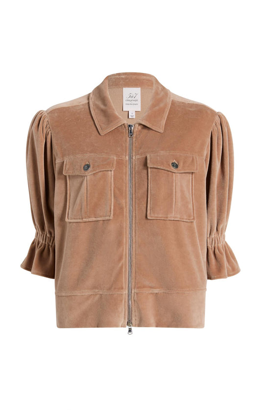 Cinq à Sept Velour Holly Jacket
