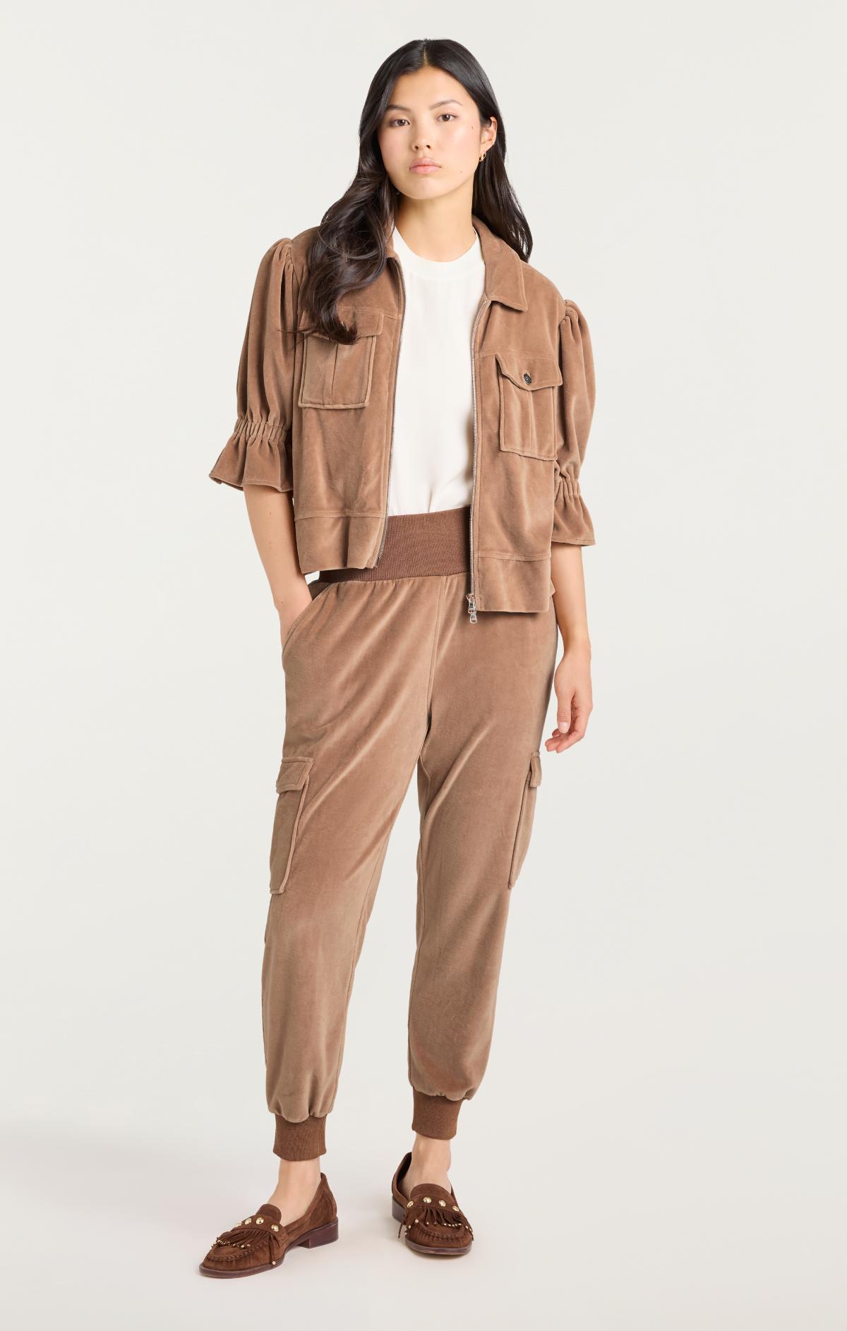 Cinq à Sept Velour Holly Jacket