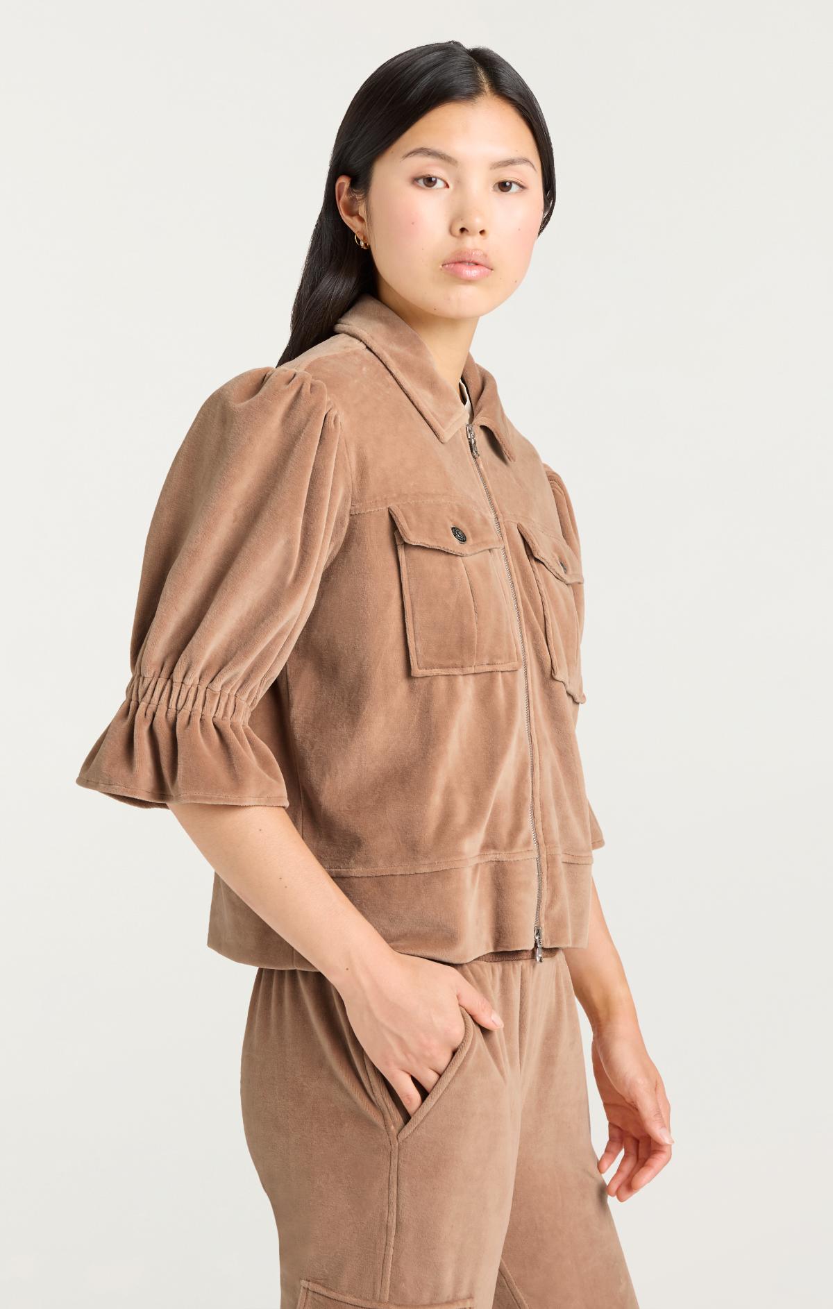 Cinq à Sept Velour Holly Jacket