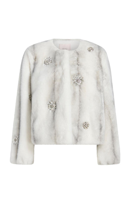Cinq à Sept Faux Mink Benson Coat