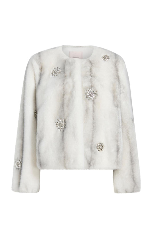Cinq à Sept Faux Mink Benson Coat