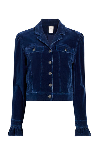 Cinq à Sept Velvet Jean Deryn Jacket